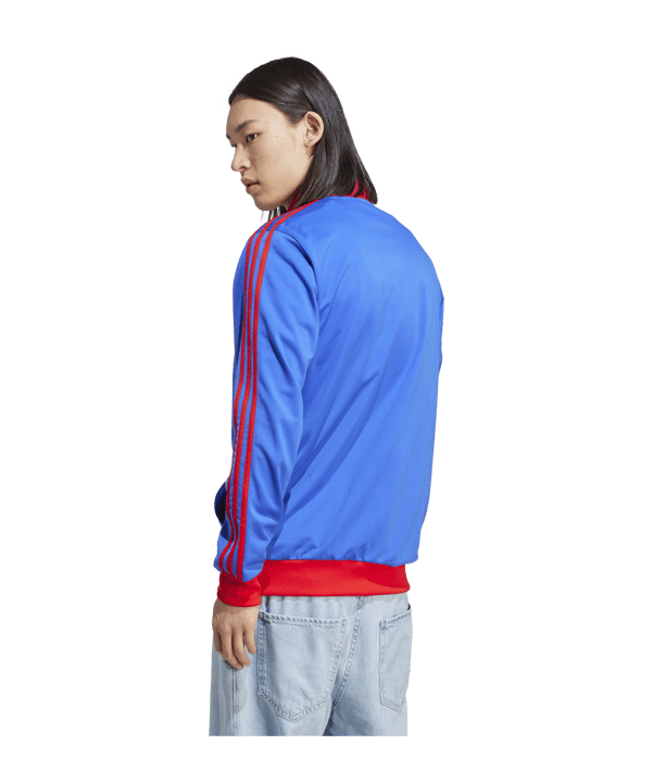 adidas Olympique Lyon DNA Trainingsjacke Blau - blau