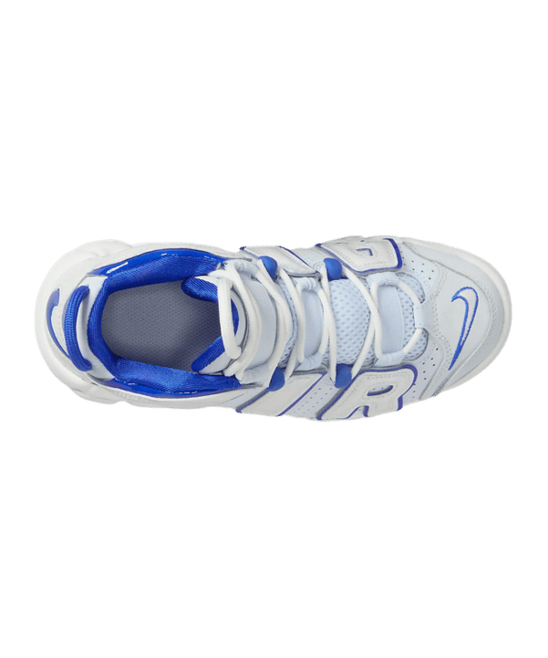 Nike Air More Uptempo Kids Weiss Blau F100 - weiss