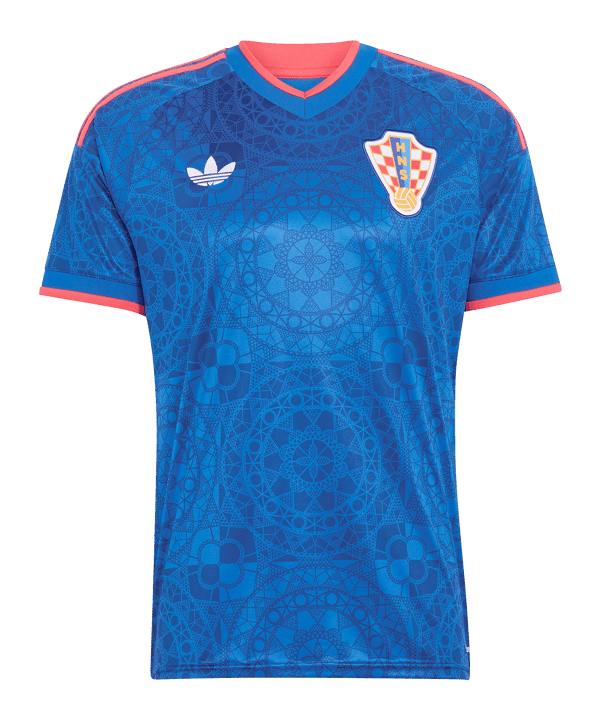 adidas Croazia Maglietta Away 2026 Blu - blu