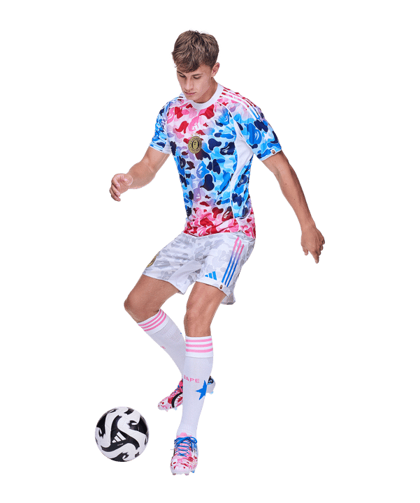 adidas Bape FB Trikot Blau - blau