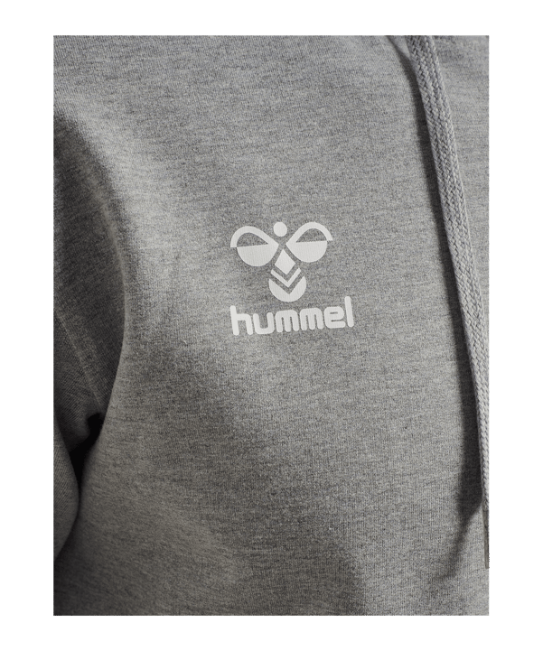 Hummel Go 2.0 Chevron Kapuzenjacke Grau F2006 - grau