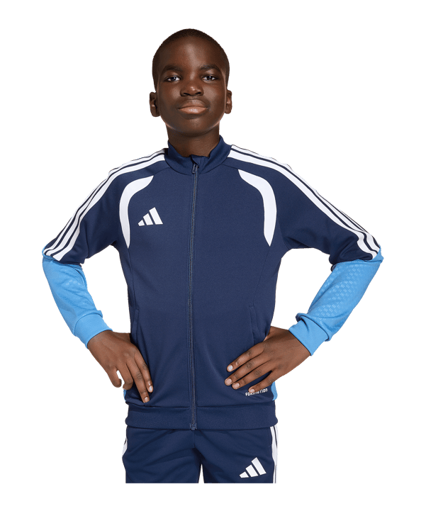 adidas Tiro 26 Competition Trainingsjacke Kids Dunkelblau - blau