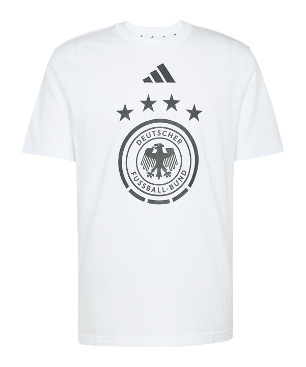 adidas DFB Deutschland DNA Graphic T-Shirt Weiß - weiss