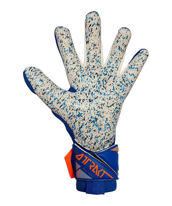 Reusch Attrakt Freegel Fusion Goaliator Torwarthandschuhe Blau - blau
