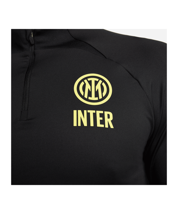 Nike Inter Mailand Drill Top Schwarz F010 - schwarz