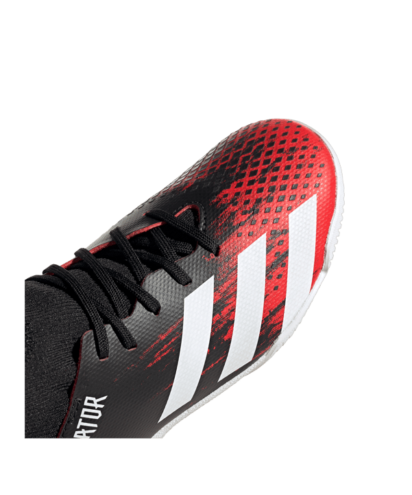 adidas Predator Mutator 20.3 IN Halle J Kids Schwarz Rot - schwarz