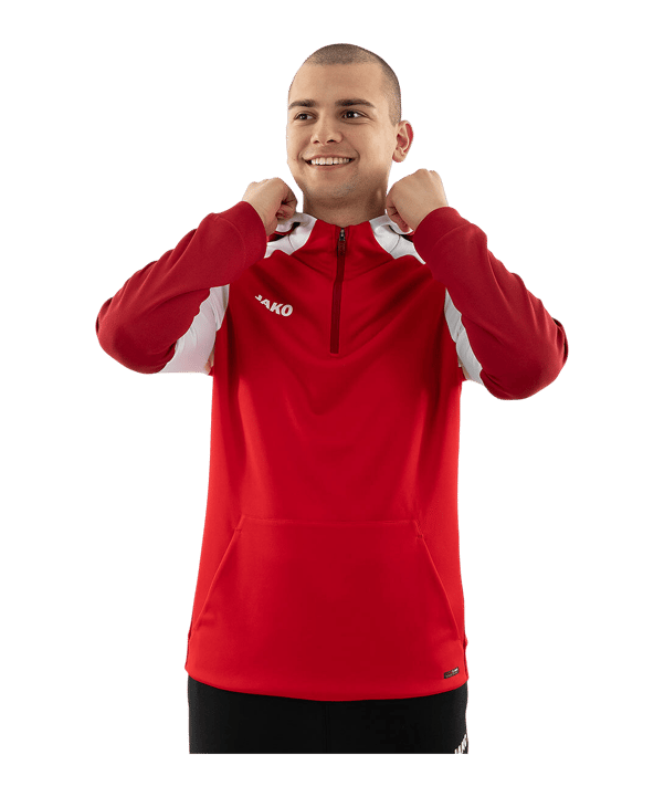 JAKO Dynamic Zip Kapuzenjacke Rot F114 - rot