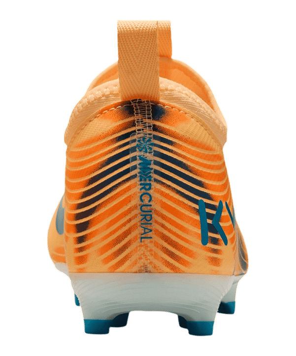Nike Jr Air Zoom Mercurial Vapor XVI Academy FG/MG Kylian Mbappe Signature Kids Orange F801 - orange