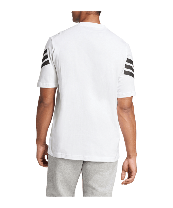 adidas Future Icons Three Stripes T-Shirt Weiß - weiss