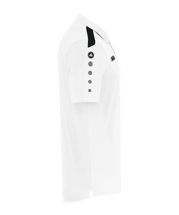 JAKO Power Poloshirt Weiss Schwarz F000 - weiss