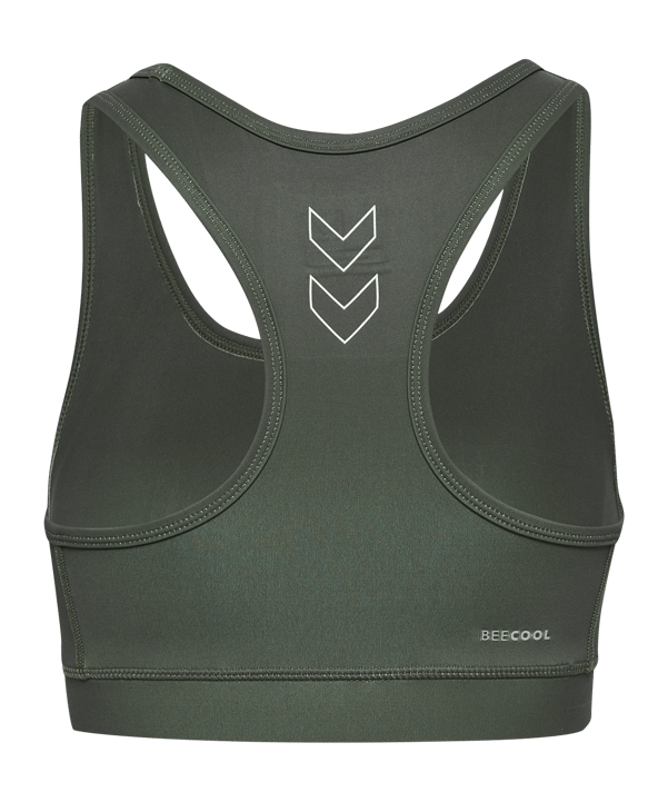 Hummel Sport-BH Damen Grün F6426 - gruen