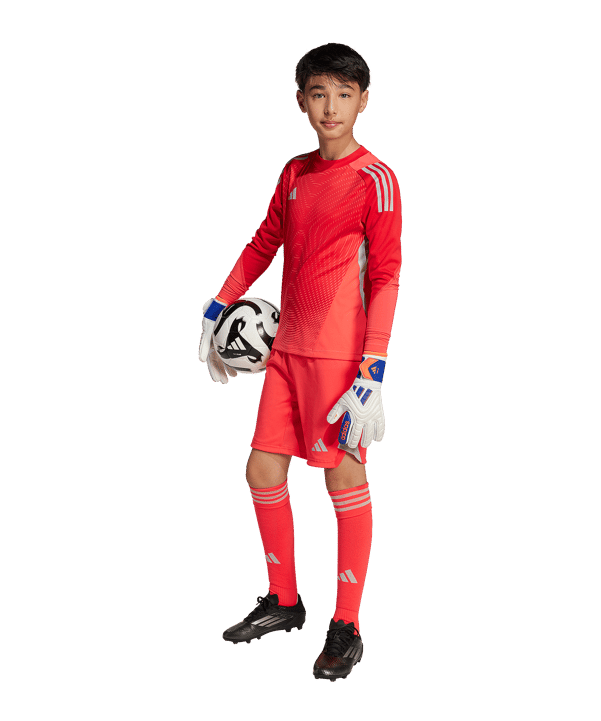 adidas Tiro 25 Pro Torwarttrikot Kids Rot - rot