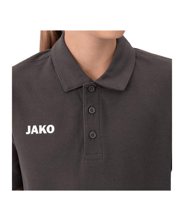 JAKO Base Polo Bambini Grigio C021 - grigio