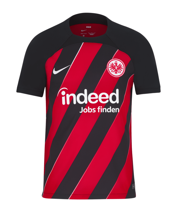 Nike Eintracht Frankfurt Trikot Home 2023/2024 Schwarz F010 - schwarz
