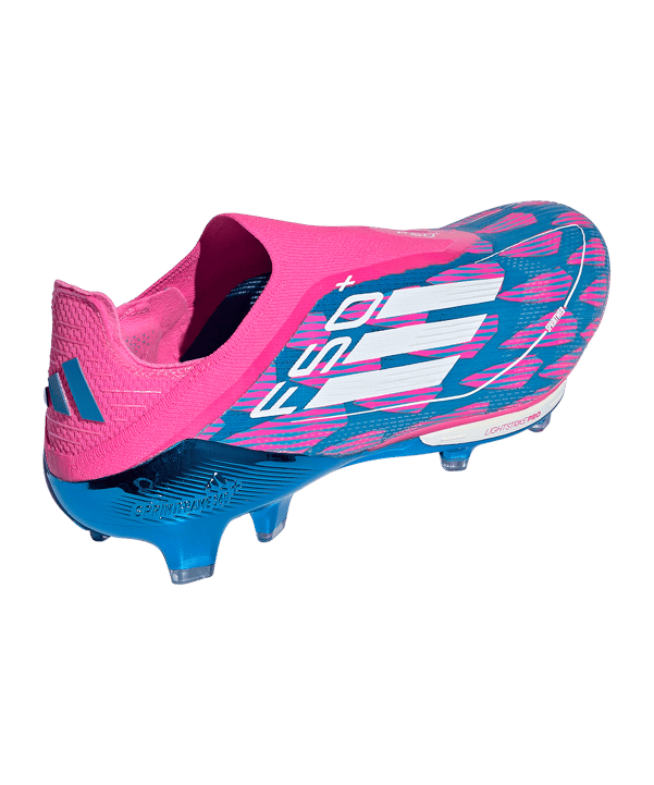adidas F50+ FG Reemergence Blau Weiss - blau