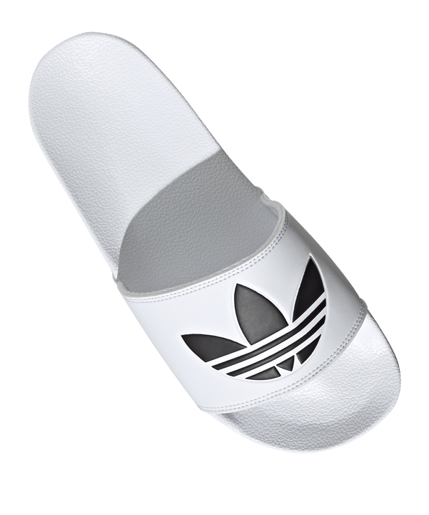 adidas Originals Adilette Lite Badelatsche Weiss - weiss