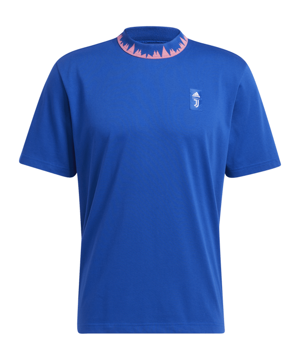 adidas Juventus Turin T-Shirt Blau - blau
