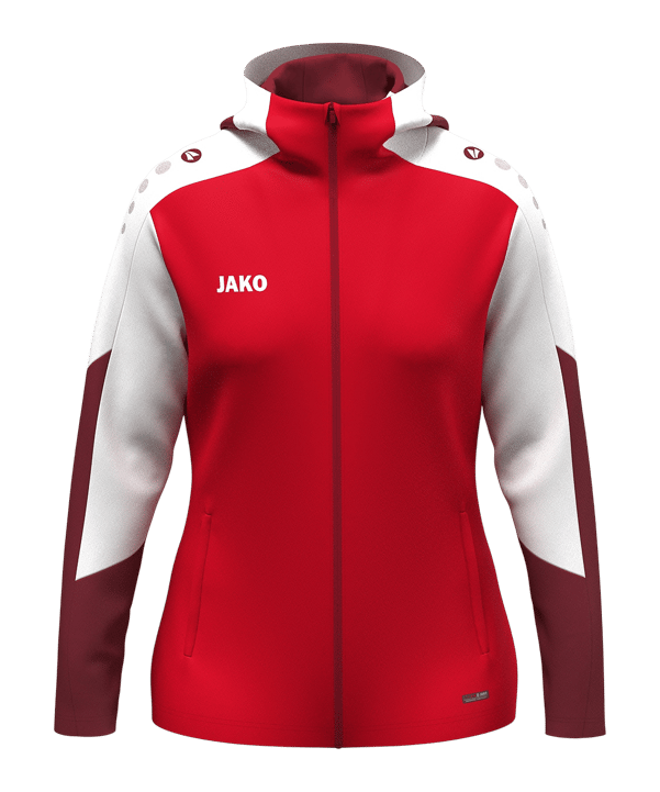 JAKO Dynamic Kapuzenjacke Damen Rot F114 - rot