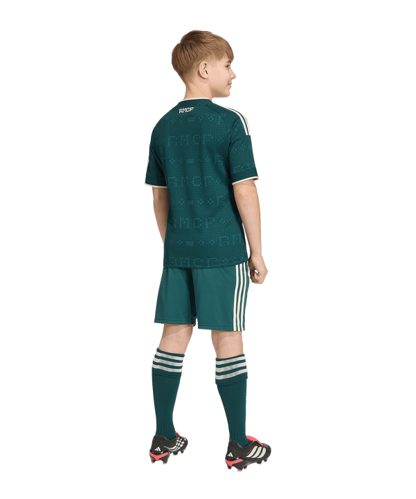 adidas Real Madrid Trikot Set Away 2026/2027 Kids - gruen