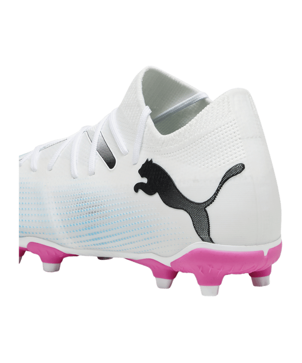 PUMA FUTURE 7 Match FG/AG Phenomenal Jr Kids Weiss Schwarz Pink F01 - weiss