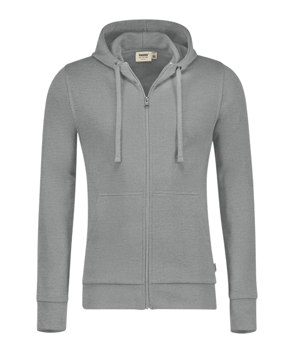 Hakro Premium Kapuzenjacke Grau F15 - grau