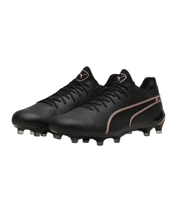 PUMA KING Ultimate FG/AG Eclipse Schwarz Bronze F07 - schwarz