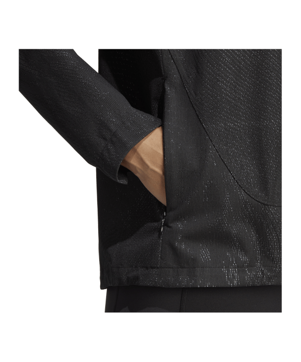adidas Adizero Trainingsjacke Damen Schwarz - schwarz
