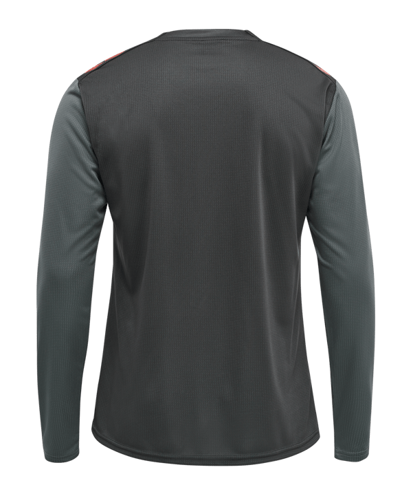 Hummel hmlPRO Grid Trikot langarm Grau F2166 - grau