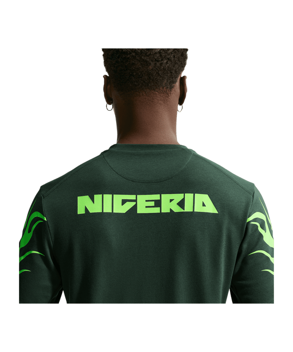 Nike NFF Nigeria Primary T-Shirt Grün F397 - gruen