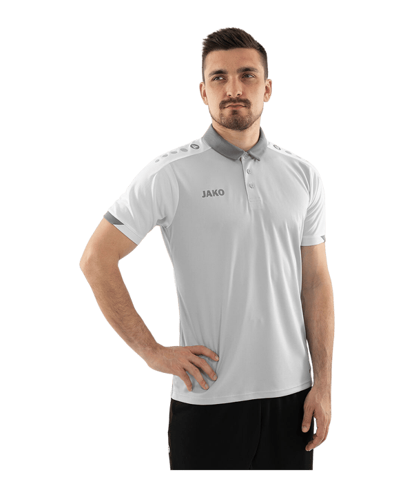 JAKO Dynamic Polo Grau F837 - grau