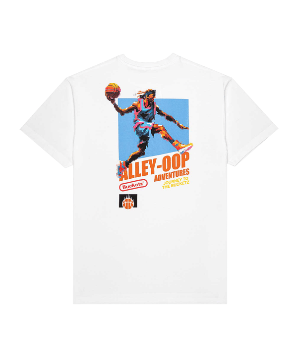 Bucketz Alley-Oop Adventures T-Shirt Weiß - weiss