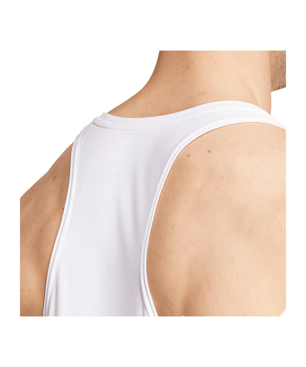 adidas Adizero Tanktop Weiß - weiss