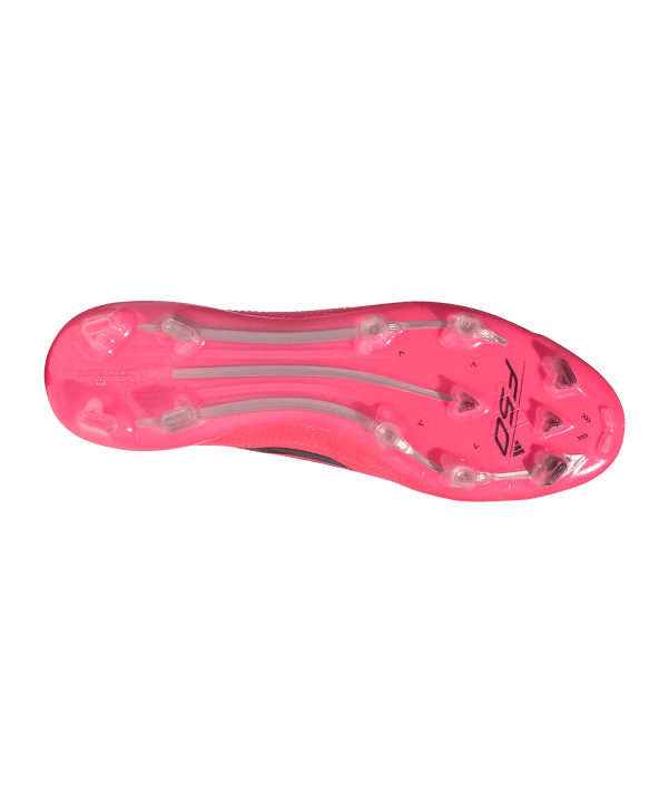 adidas F50 Elite LL FG Vivid Horizon Pink Schwarz - rosa