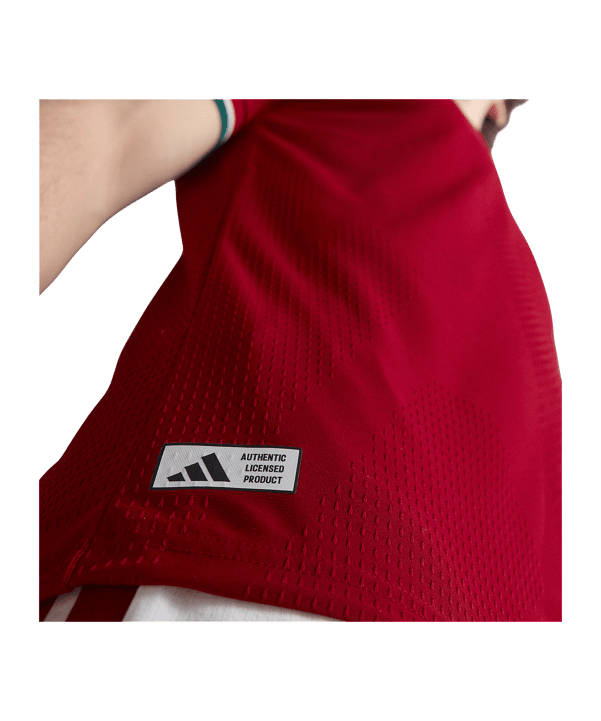 adidas Ungarn Authentic Trikot Home WM 2026 Rot - rot