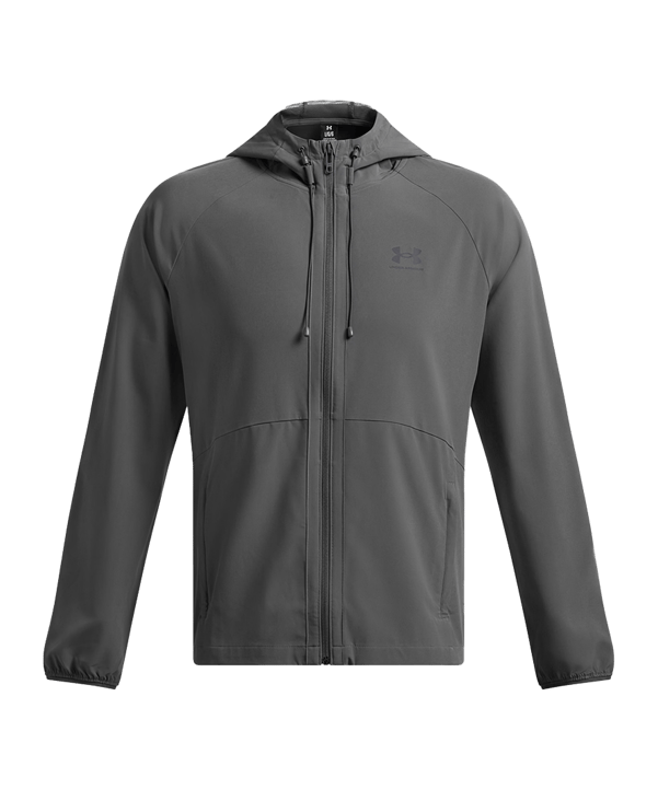 Under Armour Vibe Woven Jacke Grau F025 - grau