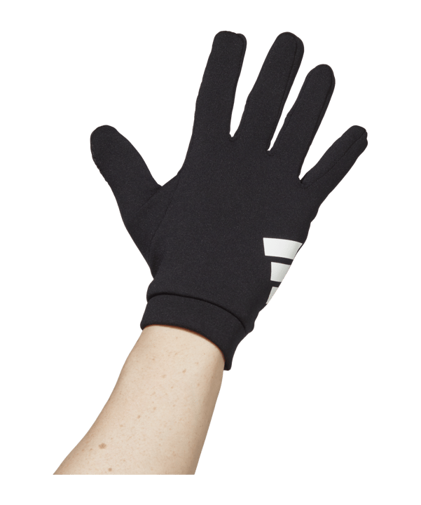 adidas Tiro League FP Spielerhandschuhe Schwarz Weiss - schwarz