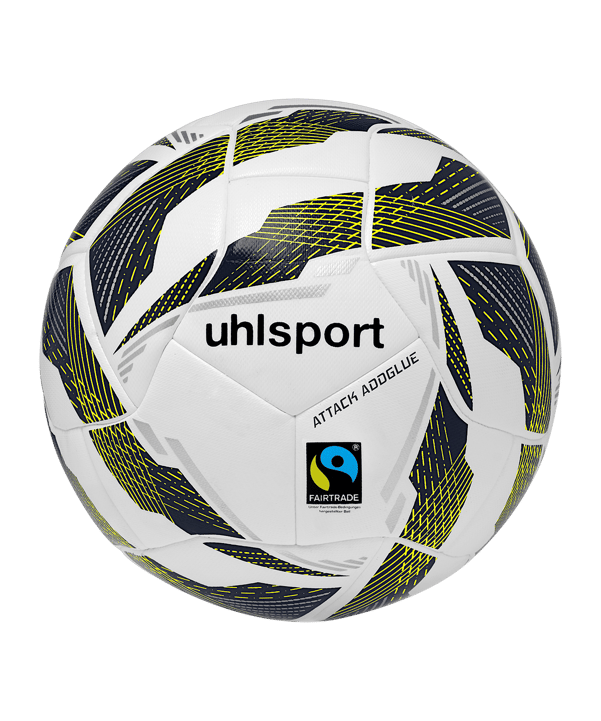 uhlsport Attack Addglue For The Planet Trainingsball Weiß F001 - weiss