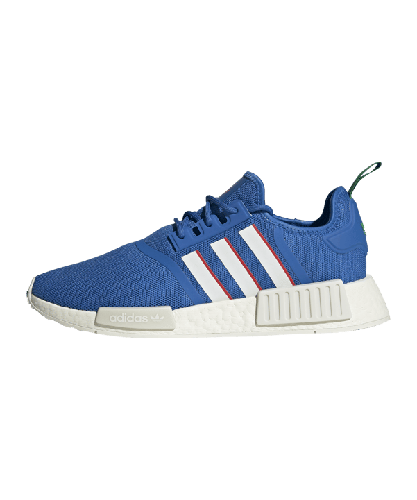adidas Originals NMD R1 Blau Rot - rot