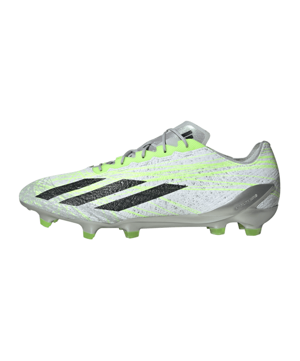 adidas X Crazyfast Strung+ FG Special Edition Weiss Schwarz - grau