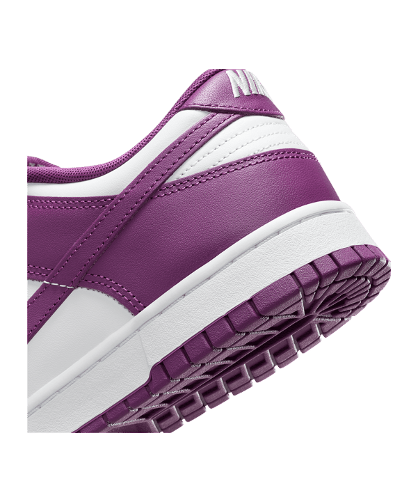 Nike Dunk Retro Low Lila F107 - weiss