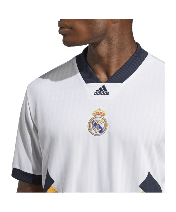 adidas Real Madrid Icon Trikot Weiss - weiss