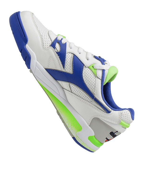 Diadora Rebound Ace Sneaker Weiss Blau C3144 - weiss