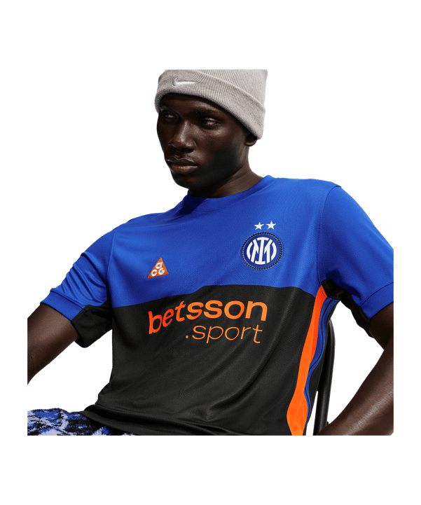 Nike ACG X Inter Mailand 4th Trikot 2025/2026 Blau F413 - blau