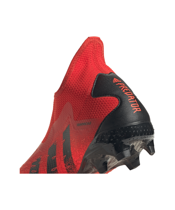adidas Predator FREAK.3 LL FG Meteorite Rot Schwarz - rot