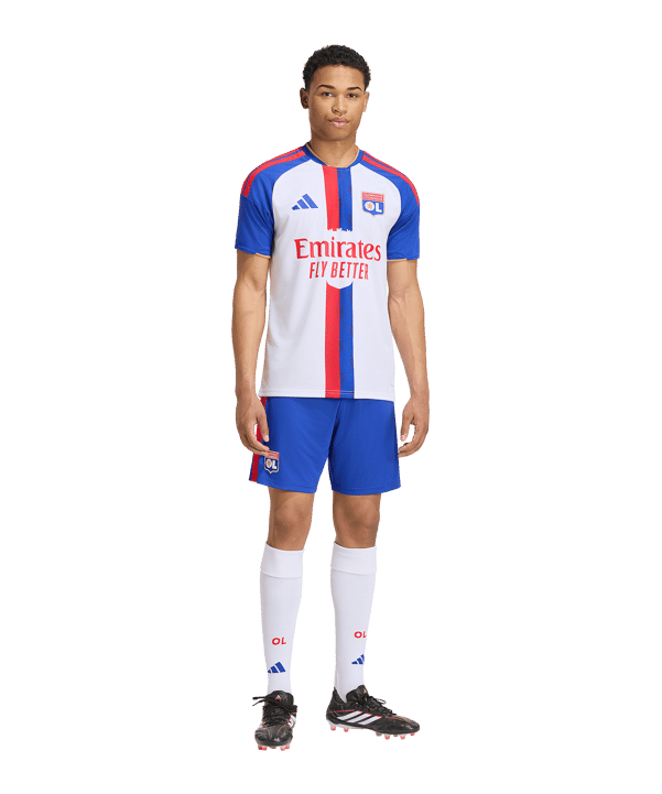 adidas Olympique Lyon Trikot Home 2026/2027 Weiß - weiss