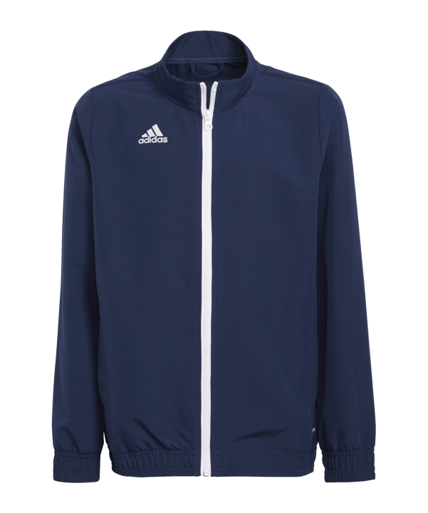 adidas Entrada 22 Präsentationsjacke Kids Blau - blau
