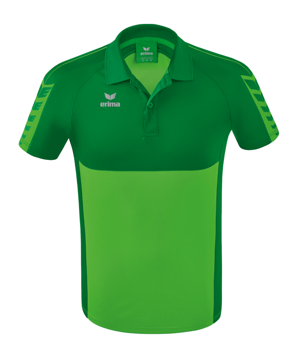 Erima Six Wings Poloshirt Grün - gruen