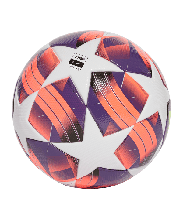 adidas W UCL League Trainingsball Weiss - weiss