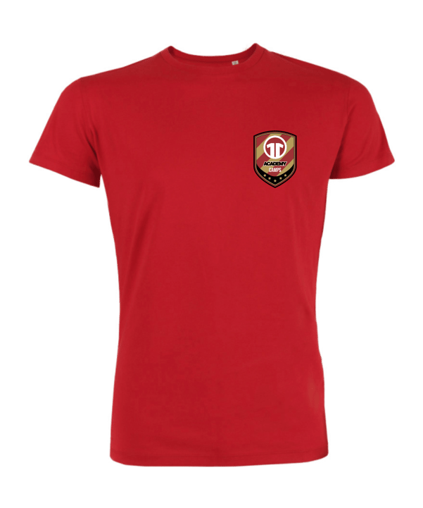11ts Academy Shirt Brustlogo Rot - rot