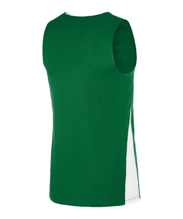 Nike Team Basketball Stock Trikot Grün Weiss F302 - gruen